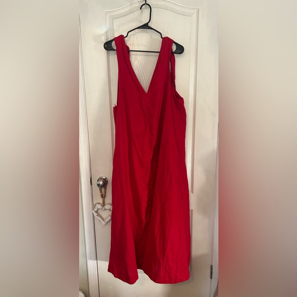 COS Dresses & Skirts - 🎉 Host Pick 🎉 COS Bow Detail Linen Midi Dress